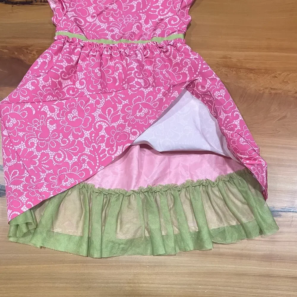 GAP pink lace